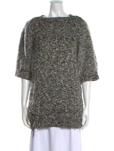 Pre-owned Dries Van Noten Wool Bateau Neckline Sweater