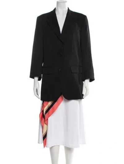 Pre-owned Dries Van Noten Wool Blazer In Blue