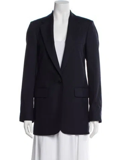 Pre-owned Dries Van Noten Wool Blazer In Blue