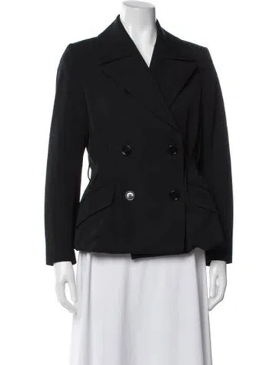 Pre-owned Dries Van Noten Wool Blazer In Blue