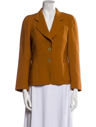 Pre-owned Dries Van Noten Wool Blazer In Brown