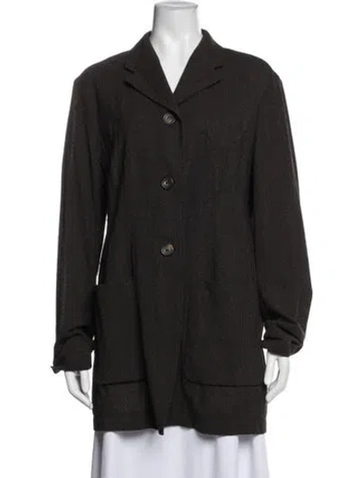 Pre-owned Dries Van Noten Wool Blazer In Brown