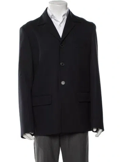 Pre-owned Dries Van Noten Wool Blazer W/ Tags In Black