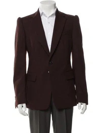 Pre-owned Dries Van Noten Wool Blazer W/ Tags In Brown