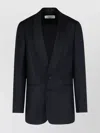Dries Van Noten Wool Blend Blazer Front Pockets