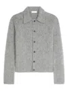 Dries Van Noten Wool-blend Cardigan In Gray