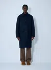 Dries Van Noten Wool-blend Coat In Animal Print