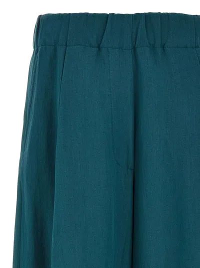 Dries Van Noten Wool Casual Women's Pants In Green