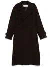 Dries Van Noten Wool Coat In Brown