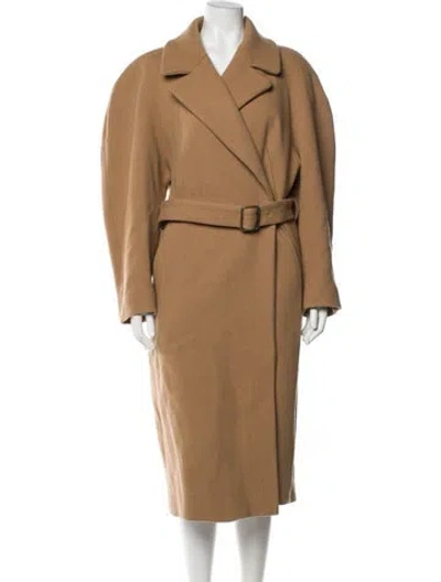 Pre-owned Dries Van Noten Wool Coat In Neutral