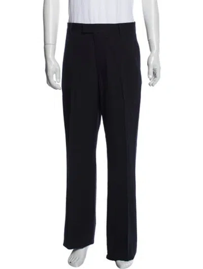 Pre-owned Dries Van Noten Wool Dress Pants In Multi