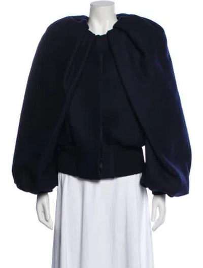 Pre-owned Dries Van Noten Wool Jacket In Blue