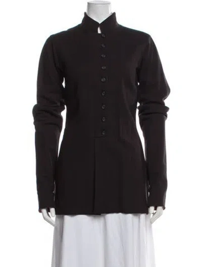 Pre-owned Dries Van Noten Wool Jacket In Brown