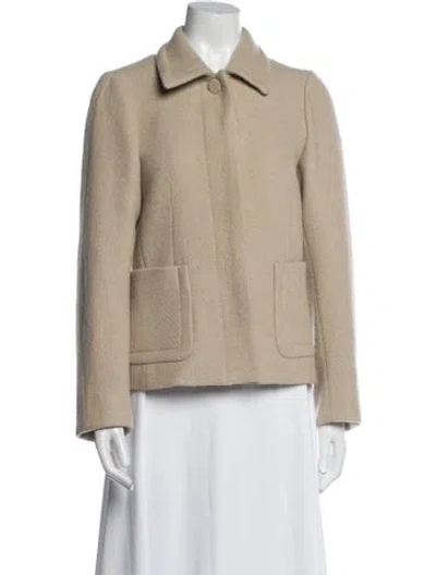 Pre-owned Dries Van Noten Wool Jacket In Neutral