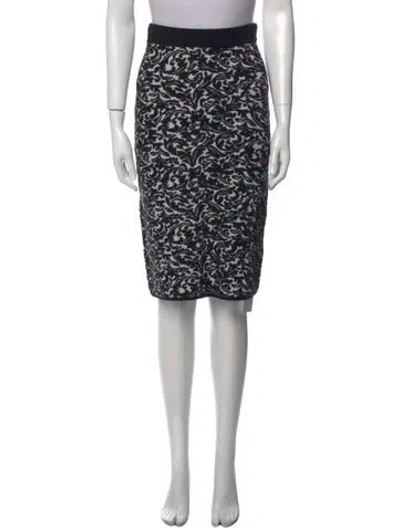 Pre-owned Dries Van Noten Wool Knee-length Skirt In Neutral