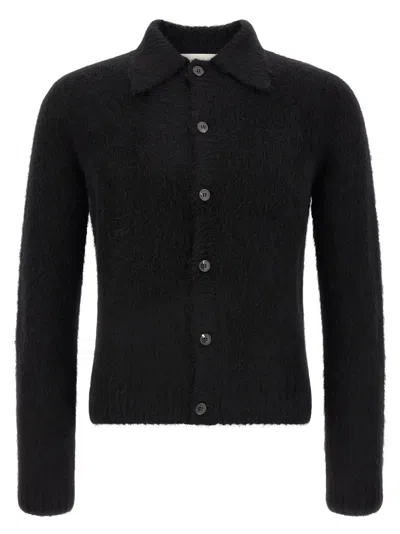 Dries Van Noten Mora Cardigan In Black