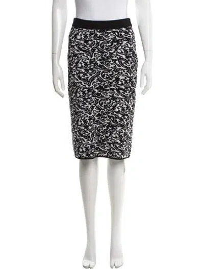 Pre-owned Dries Van Noten Wool Midi Length Skirt In Neutral