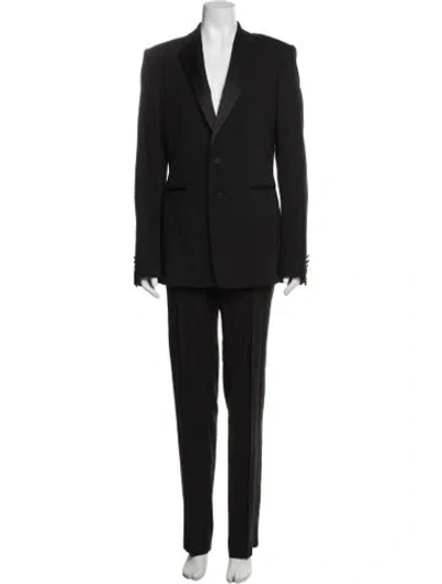 Pre-owned Dries Van Noten Wool Pant Set In Black
