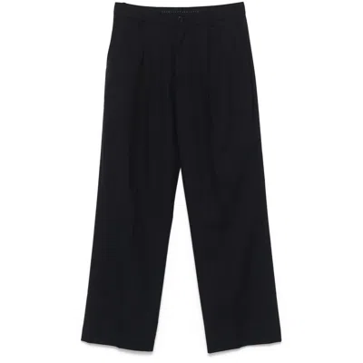 Dries Van Noten Wool Pants In Blue