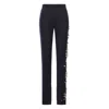 Dries Van Noten Wool Trousers With Jewel Applications In Black