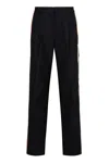 Dries Van Noten Wool Pants In Black