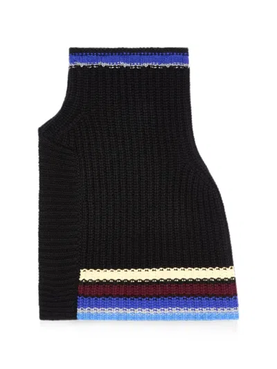 Dries Van Noten Wool Shawl Collar In Black
