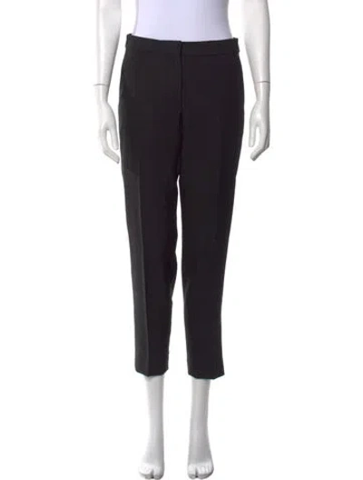 Pre-owned Dries Van Noten Wool Straight Leg Pants In Blue