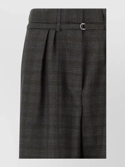 Dries Van Noten Wool Suit Trousers In Gray