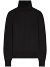 Dries Van Noten Turtleneck Sweater In Black