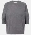 Dries Van Noten Pullover Aus Wolle In Gray