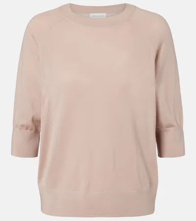 Dries Van Noten Pullover Aus Wolle In Pink