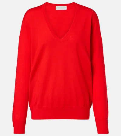 Dries Van Noten Wool Sweater In Red