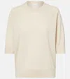 Dries Van Noten Wool Top In Beige