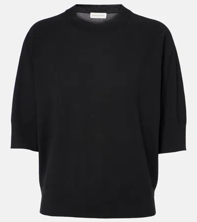 Dries Van Noten Wool Top In Black