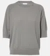 Dries Van Noten Wool Top In Grey