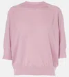 Dries Van Noten Wool Top In Pink