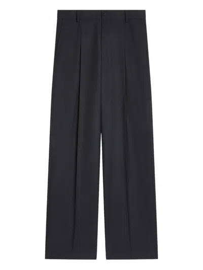 Dries Van Noten Wool Trousers In Black