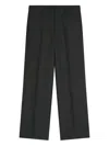 Dries Van Noten Wool Trousers In Black