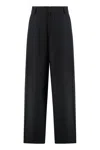 Dries Van Noten Casual Pants With Belt Loops In Black