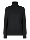 Dries Van Noten Wool Turtleneck Sweater In Black