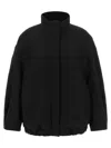 Dries Van Noten Oversized Wool Bomber Jacket In Black