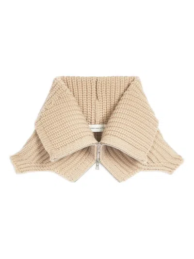 Dries Van Noten Kragen Mit Reissverschluss In Neutral