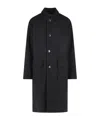Dries Van Noten Wool-blend Coat In Black