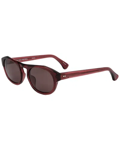 Dries Van Noten X Linda Farrow Dries Van Noten By Linda Farrow Women's Dvn38 50mm Sunglasses In Brown