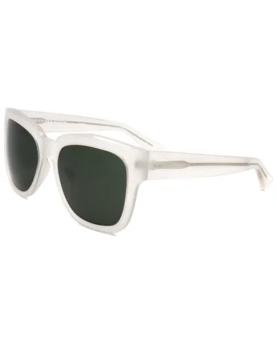 Dries Van Noten X Linda Farrow Dries Van Noten By Linda Farrow Women's Dvn84 56mm Sunglasses In White