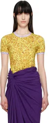 Dries Van Noten Printed T-shirt In 201 Lime