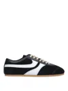 Dries Van Noten Retro-inspired Sneakers With Thin Sole For Women In Black