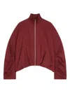 Dries Van Noten Zip-fastening Jacket In Red