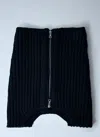 Dries Van Noten Men Zip-up Scarf In Black