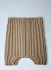 Dries Van Noten Men Zip-up Scarf In Sand